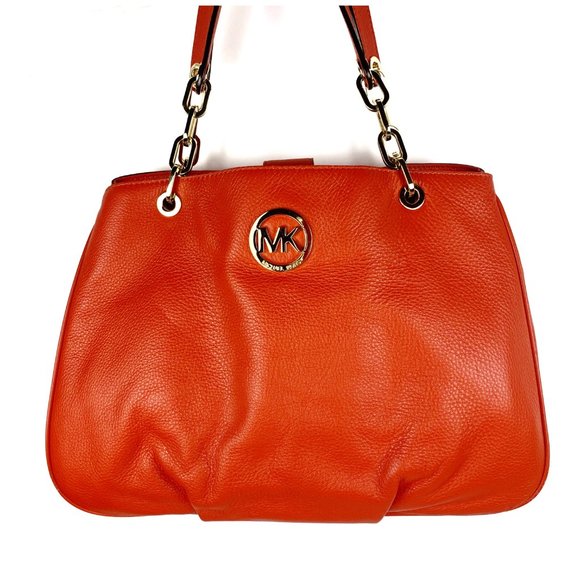 MICHAEL Michael Kors | Bags | Michael Kors Fulton Chain Large Mandarin ...